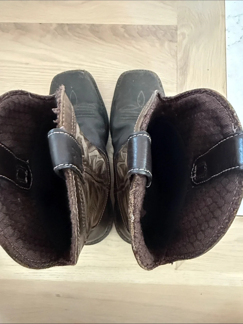 Red Wing Rio Flex Brown Leather Western Square Toe Work Boots Size 11